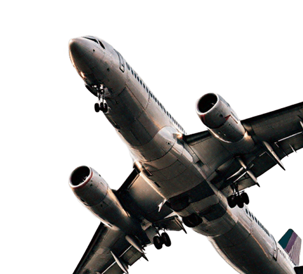 .Jet aeroplane taking off