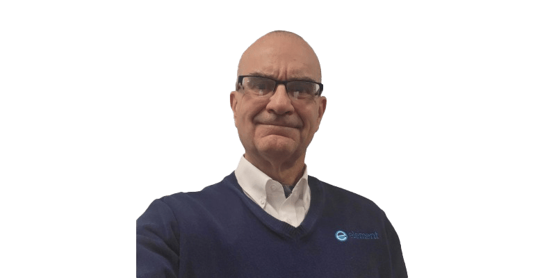 Portrait of Erik Borgstrom, Senior Technical Manager for EMI testing at Element Minneapolis