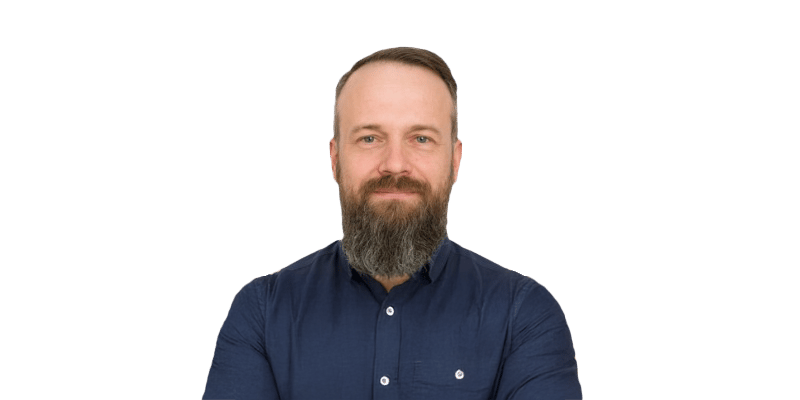 Portrait of Garrett Fife, Department Manager for Thermal Vacuum Space Simulation at Element